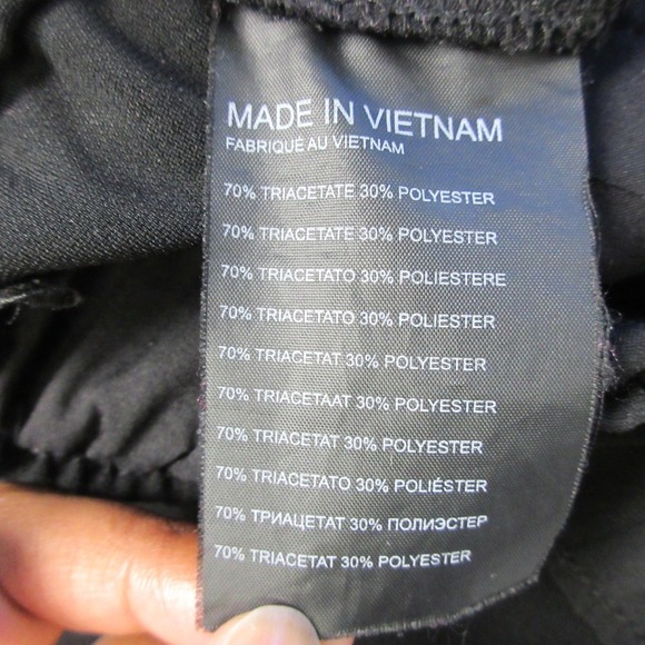 Club Monaco Dress Pants Trouser Women 4 Black Pull On Casual Travel 384 - Picture 5 of 13